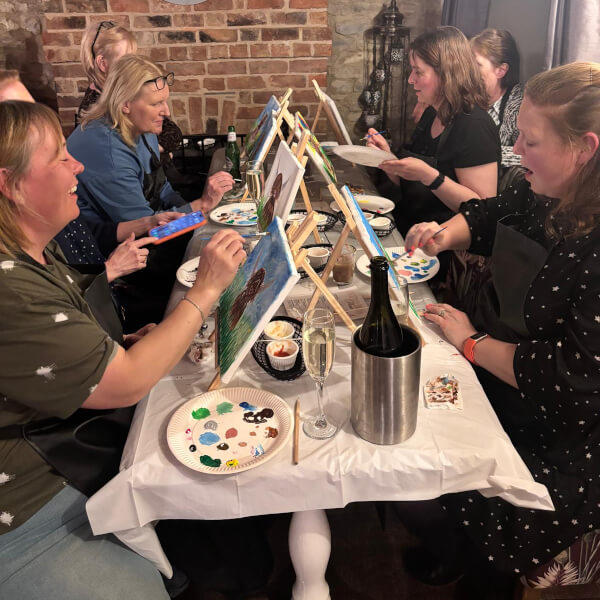 Painting class by Vina Panchal Art