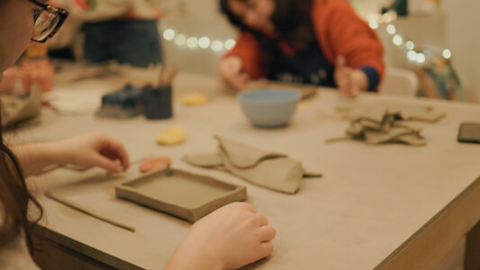 Pottery class by Wild Clay Studios