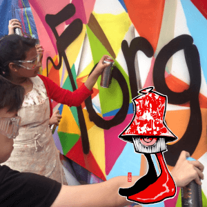Painting class by Zap Graffiti Arts