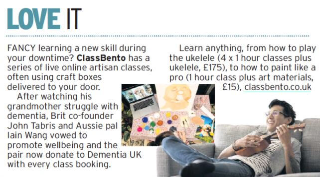 ClassBento press mention: 