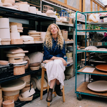 Claire Sherston, painting teacher