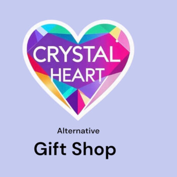 Crystal heart, floristry teacher