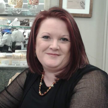 Dots & Blocks, textiles teacher
