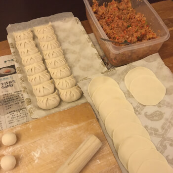 Dumplings by Paula, cooking teacher