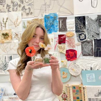 Grace Richardson, textiles teacher