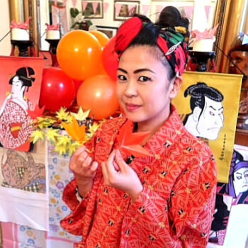 Happy Origami Wonderland, paper craft and ink teacher