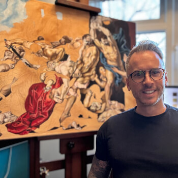 James Lark, painting teacher