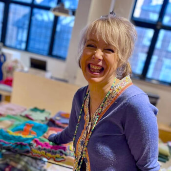 Jane Adams, glass and mosaic teacher