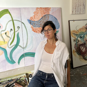 Justine Formentelli, painting teacher