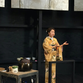 Keiko Uchida, tea teacher