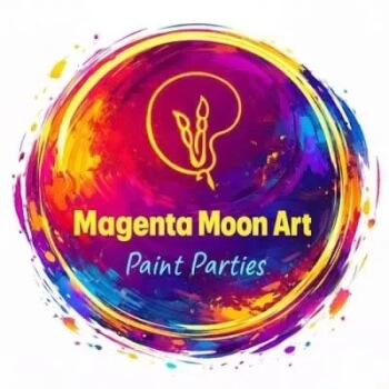 Magenta Moon Art