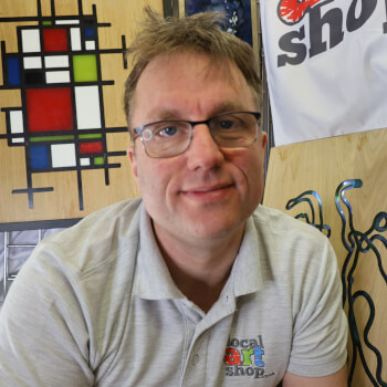 Mark Hutchby, fluid art teacher