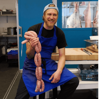 Perry's Butchers, cooking teacher