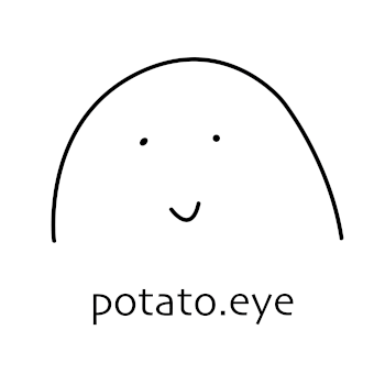 Potato Eye, glass and mosaic teacher