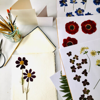 Pressed Floral Art