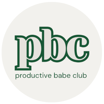 Productive Babe Club, body and soul teacher