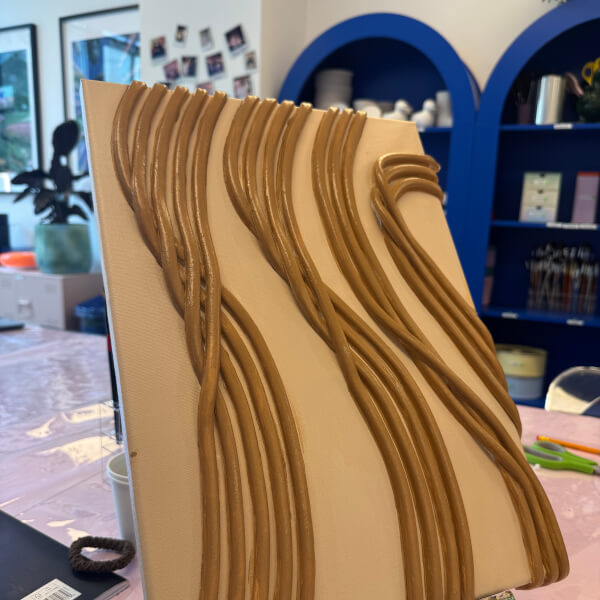 3D Painting Using Self-Adhesive Seals Workshop review by Rechelle Motos - London