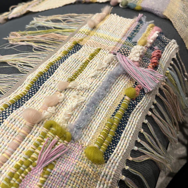 4 Session Creative Floorloom Weaving Course review by Rose Nang - London