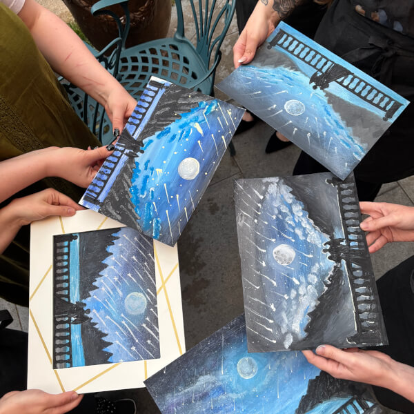 A Court of Thorns and Roses Fantasy Painting Workshop review by Gabrielle Wright - Manchester