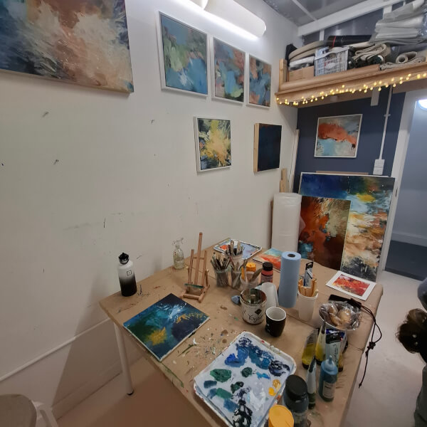 Abstract Painting Workshop - London review by Lara Owen - London