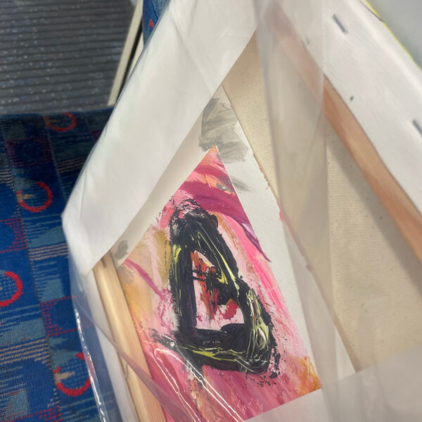 Abstract Painting Workshop - London review by Diana Bele - London