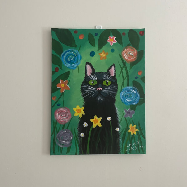 Afternoon Paint Class - Brush Party with Rachael - Didcot review by Laura Pullin - Oxford