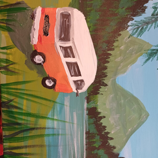 Afternoon Paint Class - Brush Party with Rachael - Didcot review by Helen Corcoran - Oxford