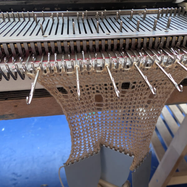 Beginner Machine Knitting Workshop review by Uljana Kuznecova - Manchester