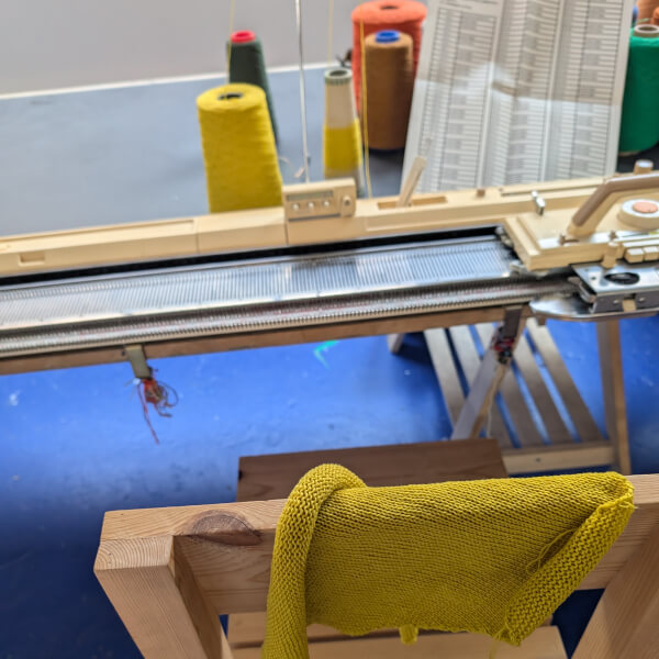 Beginner Machine Knitting Workshop review by Uljana Kuznecova - Manchester