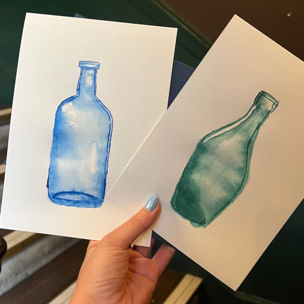 Beginners Watercolour Class - London Victoria review by Natalia Piekos - London