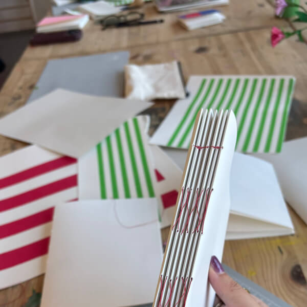 Bookbinding Taster Workshop: French Link Stitch review by Charly - London