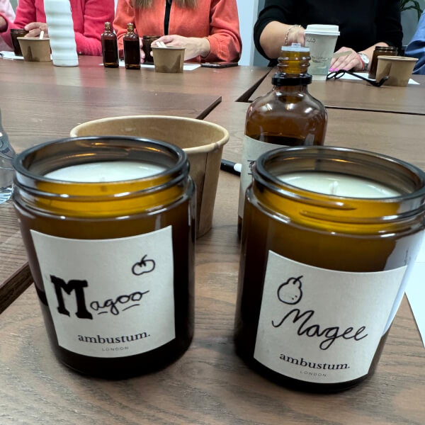 Candle Making Workshop at Somerset House review by Kirsten Reisdorf - London