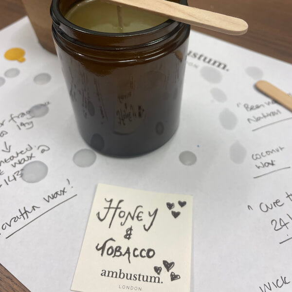 Candle Making Workshop at Somerset House review by Rita Tsoukka - London