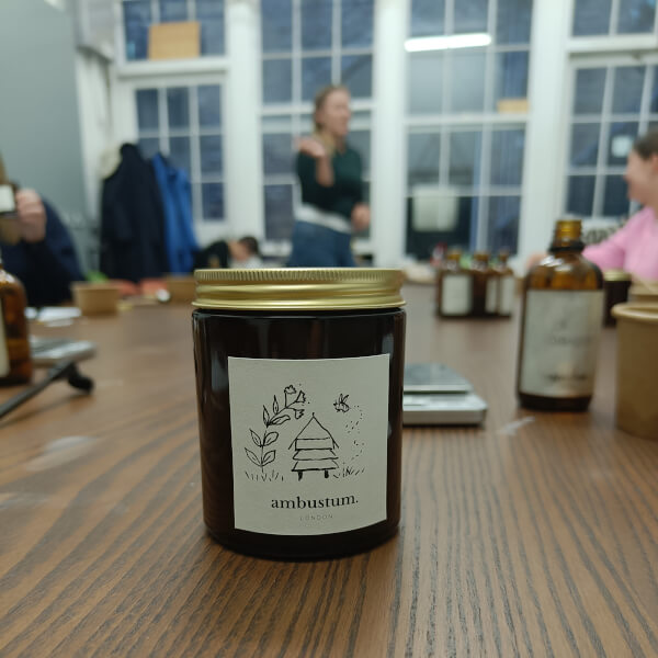 Candle Making Workshop at Somerset House review by Diane Bennett - London