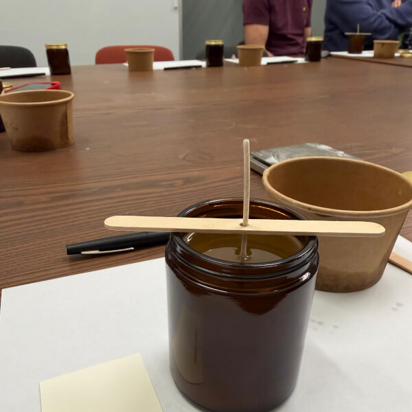 Candle Making Workshop at Somerset House review by Giulia Rotondi - London