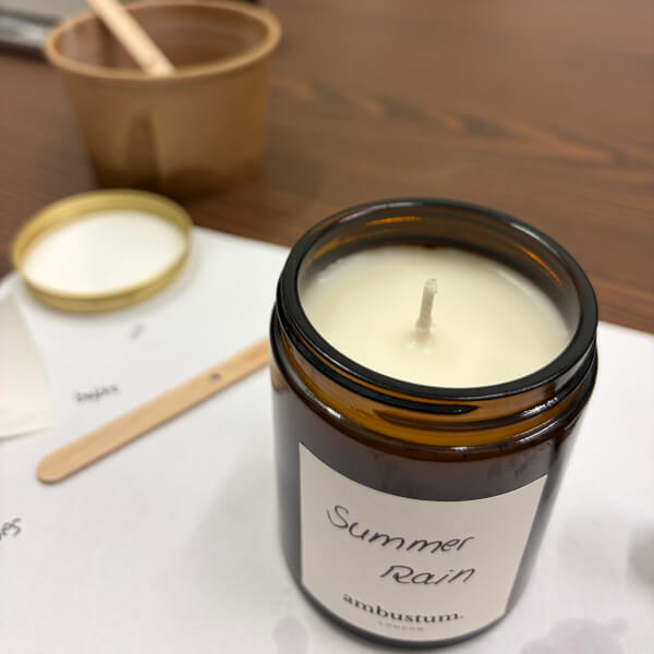 Candle Making Workshop at Somerset House review by Yolanda Adam - London