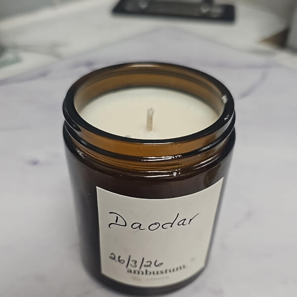 Candle Making Workshop at Somerset House review by Andrea Taylor - London