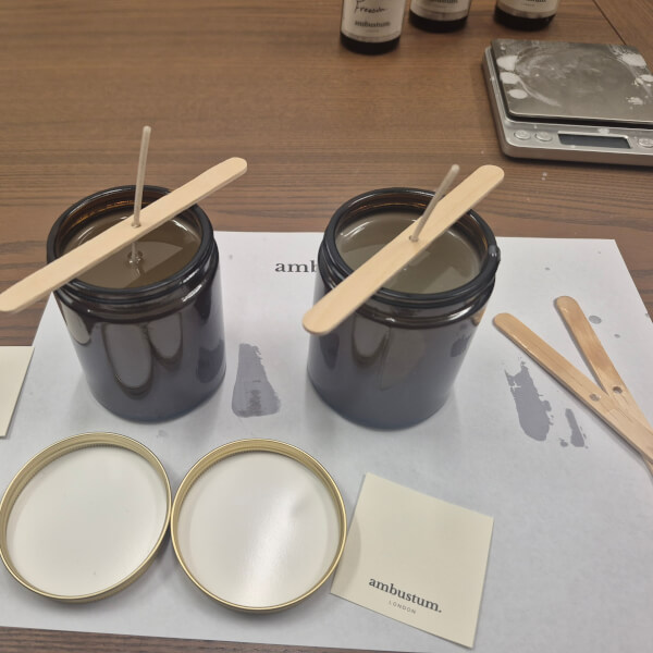 Candle Making Workshop at Somerset House review by Juwon Osundina - London