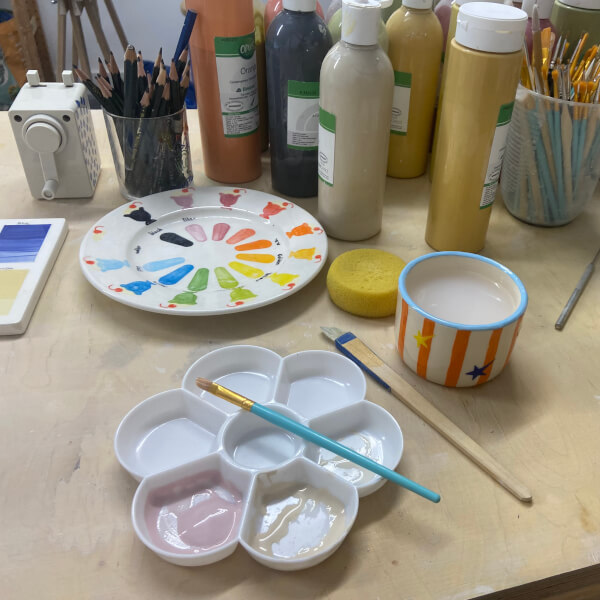 Ceramic Painting - Taster Class review by Kayleigh - London