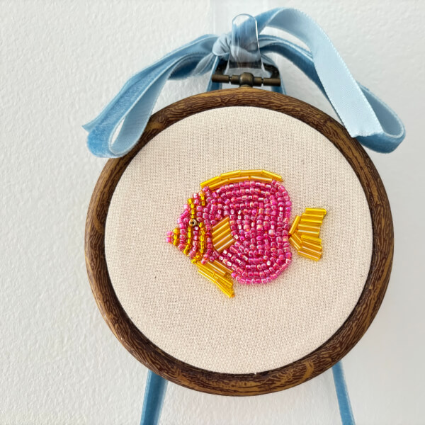 Creative Beadwork Embroidery Workshop: Beaded Bugs review by Sophie Hey - London