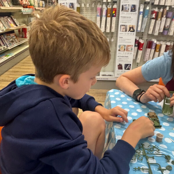 Father's Day AIRFIX Jaguar E TYPE Workshop review by Samantha Smith - Plymouth