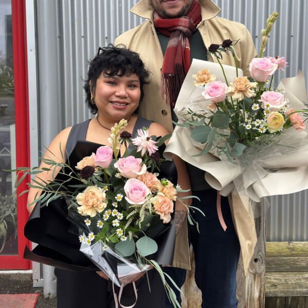 Flower Hand-tied Bouquet Workshop review by Nathaniel Diop - London