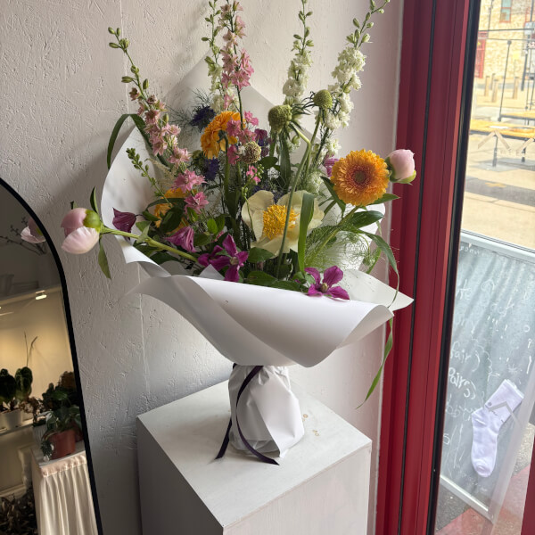 Flower Hand-tied Bouquet Workshop review by Jiyoun Chung - London