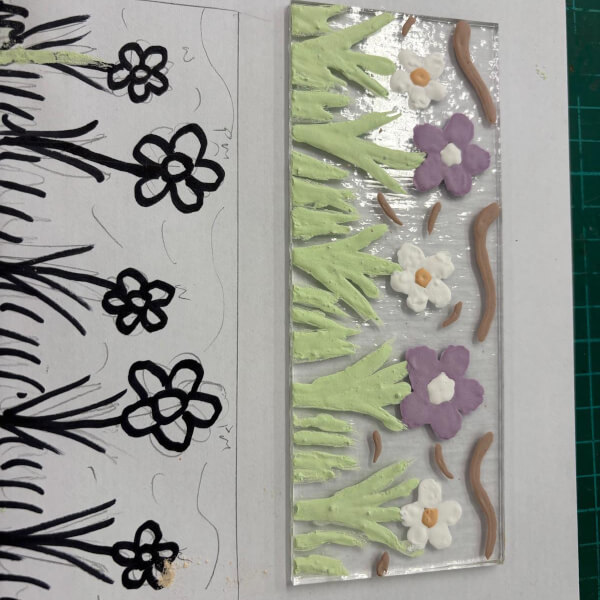 Fused Glass Bubble Hanger Workshop review by Linda Davies - Cardiff