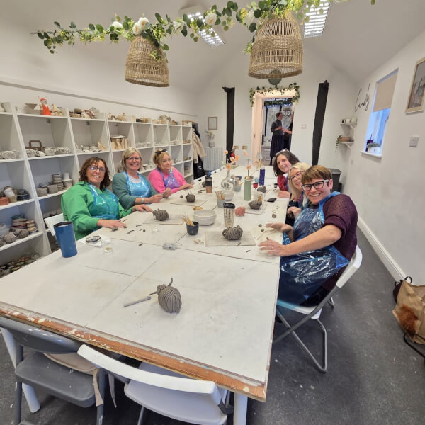 Highland Cow Pottery Workshop review by Tracey Hughes - Milton Keynes