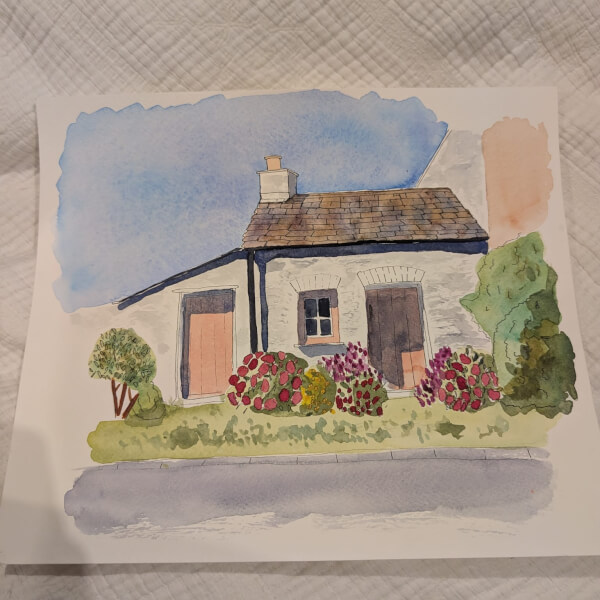 Improvers Ink and Watercolour Sketchalong Workshop review by Demi Wells - Leicester