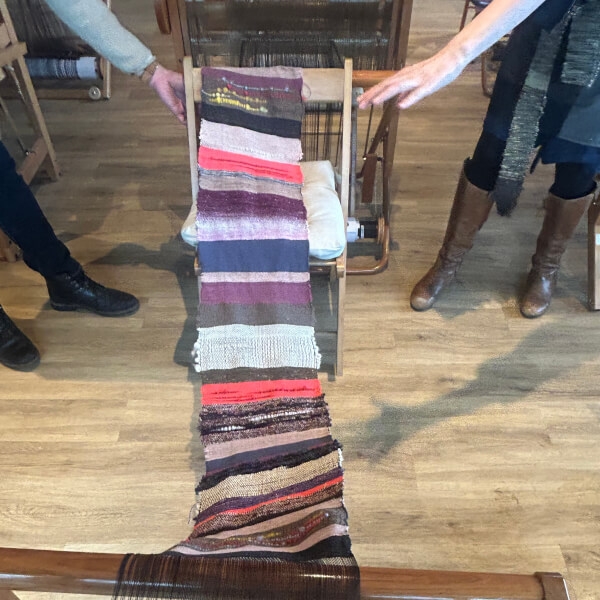 Introduction to Creative Floorloom Weaving review by Sarah Barker - London