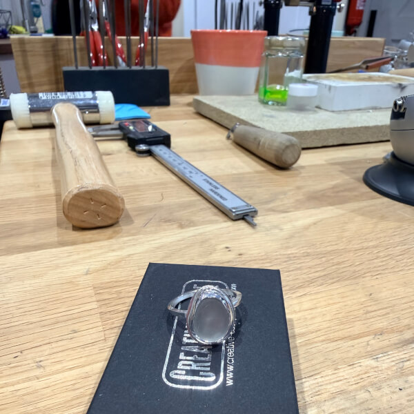 Jewellery Making Class - Sea Glass Statement Ring review by Harriet Willis - London