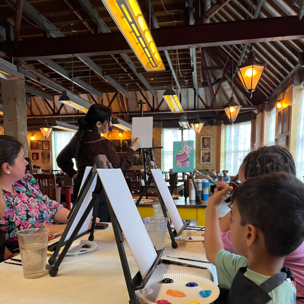 Kids Painting Class - the Hungry Brush, Wellingborough review by Sruthi Sheela - Northampton