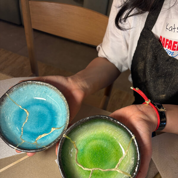 Kintsugi Pottery Class for Beginners review by Dionne Torres - London